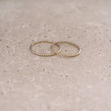 Uma - Dainty Textured Ring - Kurafuchi