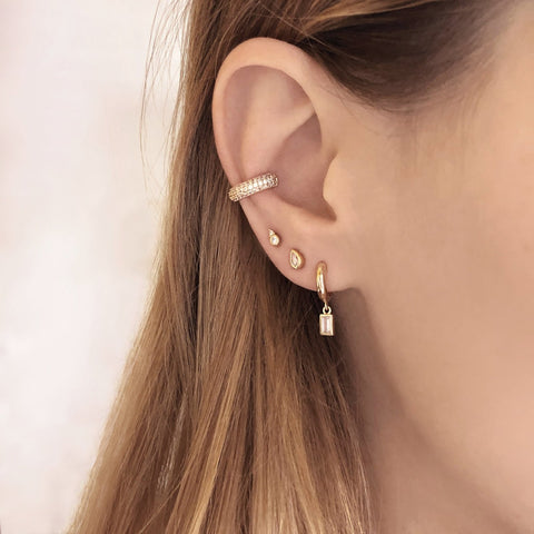 Varya - CZ Ear Cuff - Kurafuchi