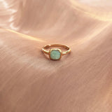 Wendy - Amazonite Ring - Kurafuchi